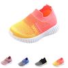 Children's Breathable Flyknit Slip On Shoes Lightweight Flexible Sole Casual Walking Sneakers for Boys and Girls In Spring and Autumn