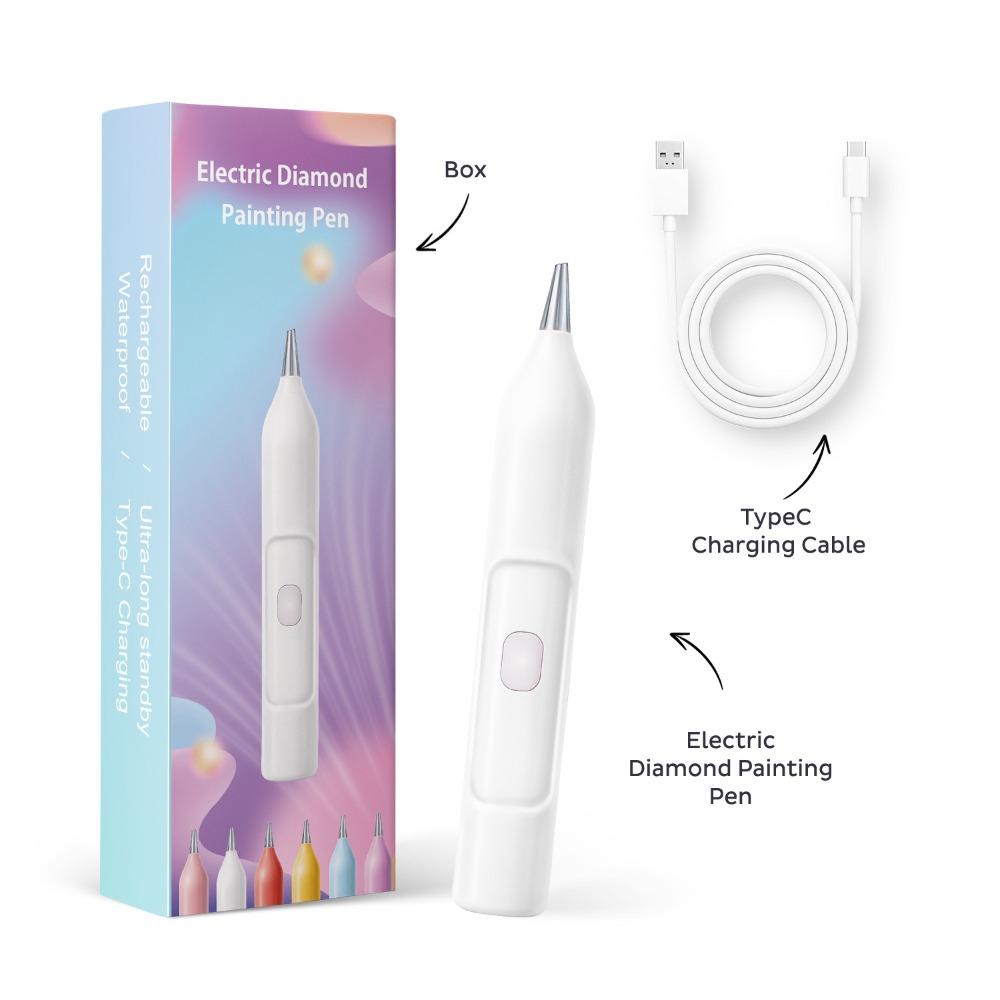 Rechargeable Diamond Painting Vacuum Pen Rhinestone Dot Pen  Automatic Craft Making Accessories