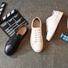 Genuine Leather Women Platform Sneakers Fashion Vulcanized Shoes Ladies Comfortable Little White Shoes Big Yards Leather Shoes