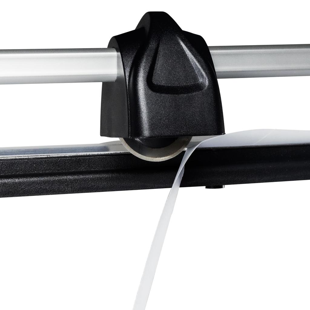 Lightweight Mini Paper Paper Trimmer for Cutting and with A4 Compatible HFS(R) Cutter, Photos, Cards, Labels, Coupons, Ruler, Black,