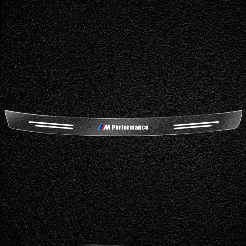 Car Trunk Rear Guard Bumper Transparent Protector Sticker For BMW M M3 M5 M6 X3 E46 E90 E39 F10 F20 F30 G20 E60 E36 E34 X6