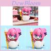 Doro Snowman Pink Dog Figurine Ecofriendly Pvc Collectible For Fans