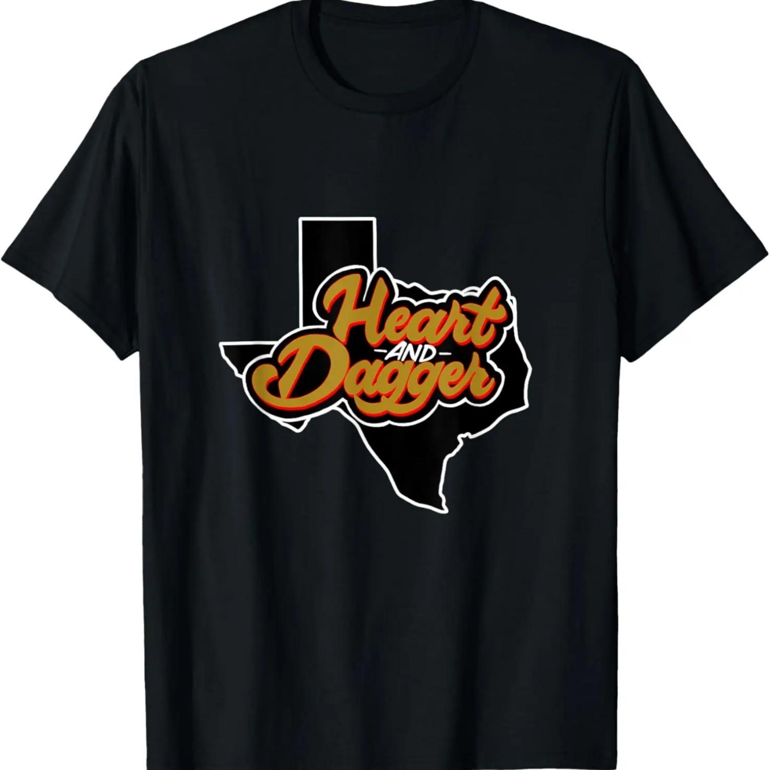 

Heart and Dagger Texas T-Shirt S чёрный