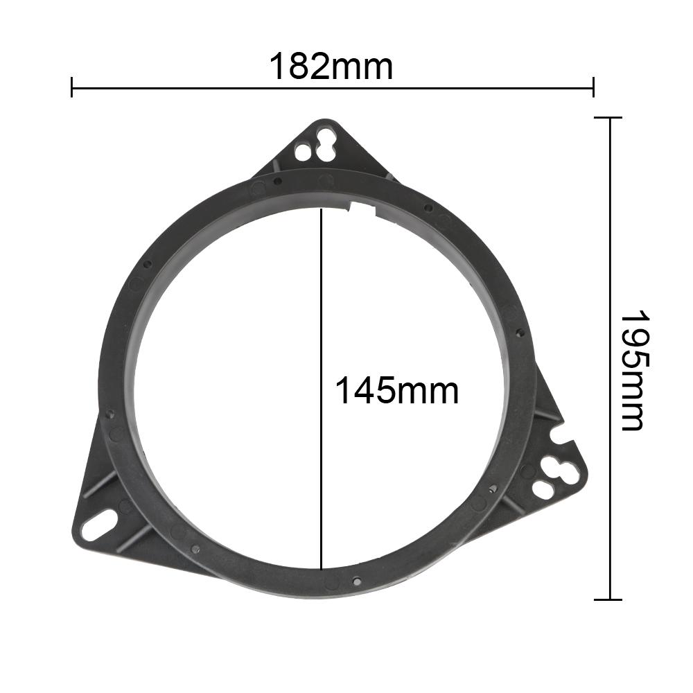 Universal Car Horn Washer Adapter 6.5 Inch Holder Loud Speaker Spacers Mat Pad Bracket Auto Accessories for NISSAN TOYOTA BYDGood product