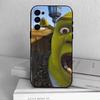 Cute S-Shrek  Phone Case For Samsung S25,S24,S21,S22,S23,S30,Ultra,S20,Plus,Fe,Soft Silicone Black Cover