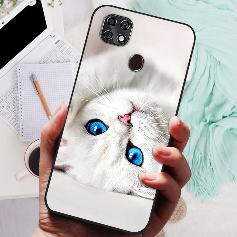 For ZTE Blade 20 Smart Case Black Cover Lion Wolf Silicone Soft Back Cases For ZTE Blade 20 Phone Case Blade20 Protective Shell