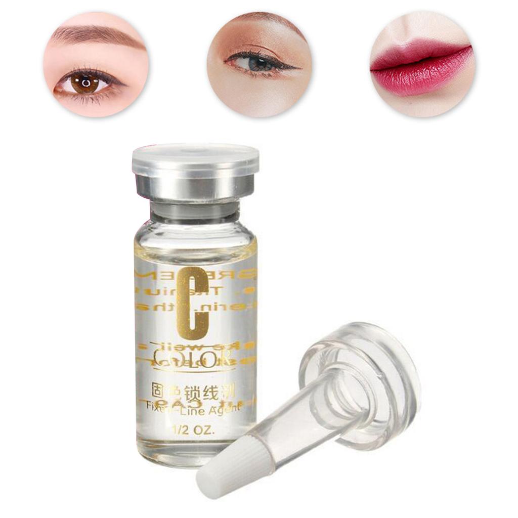Microblading Pigment Fixing Agent Prevent Color Fading Tattoo Ink Color Lock Liquid for Eyebrow Lips