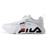 (GS) BOA Classic VNTG Running Shoes White/Black Kids' K15B121109FWG