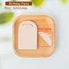 English Letter Fondant Stamp Cookie Mold Christmas/Birthday/Father/Mother/Valentine/New Year/Boy/Girl Blessing Embossing Mould