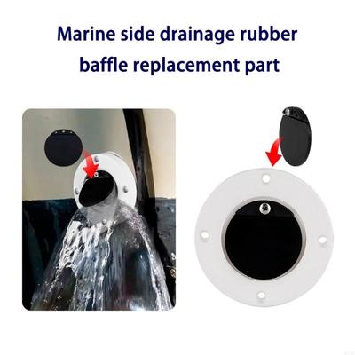 2025 Neue Bootsablassventile Klappenreparatur Gummi Stabilisiert die Entwässerungseffizienz des Schiffes