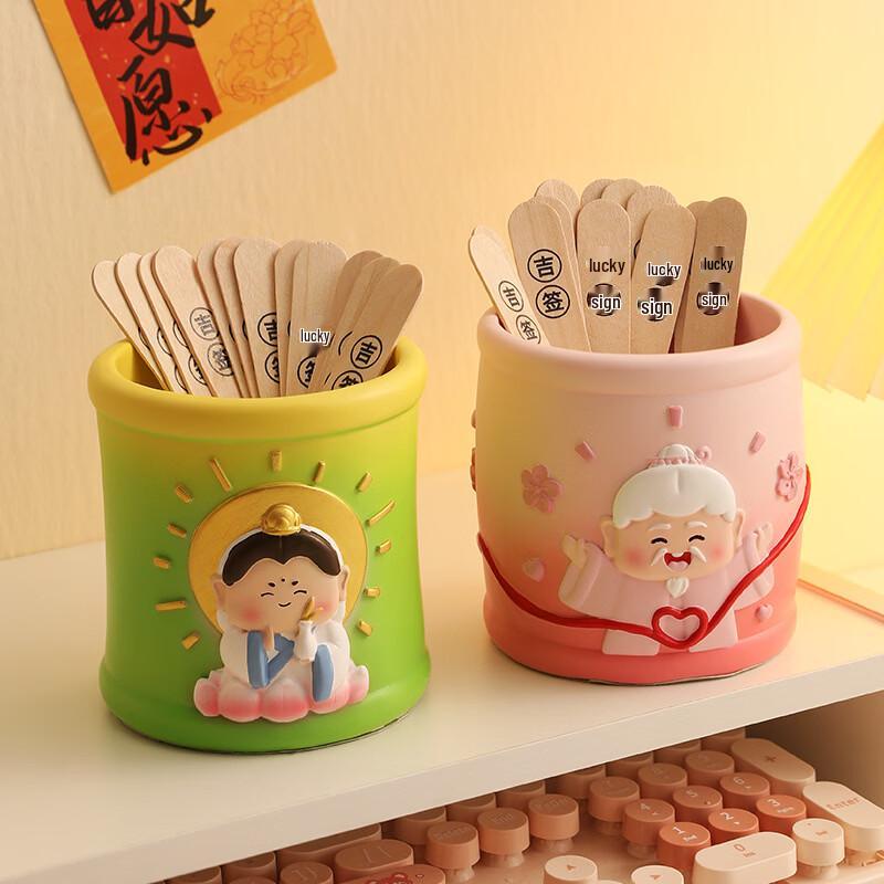 

Mazu Blessing Little Immortal Fortune Stick Shaker
