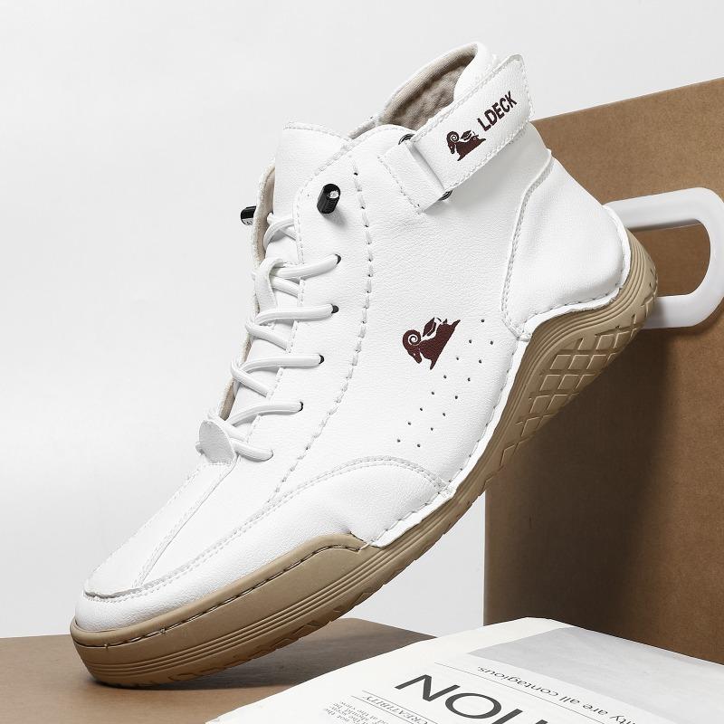 Autumn and Winter Men's and Women's Casual Plus Velvet Short Boots