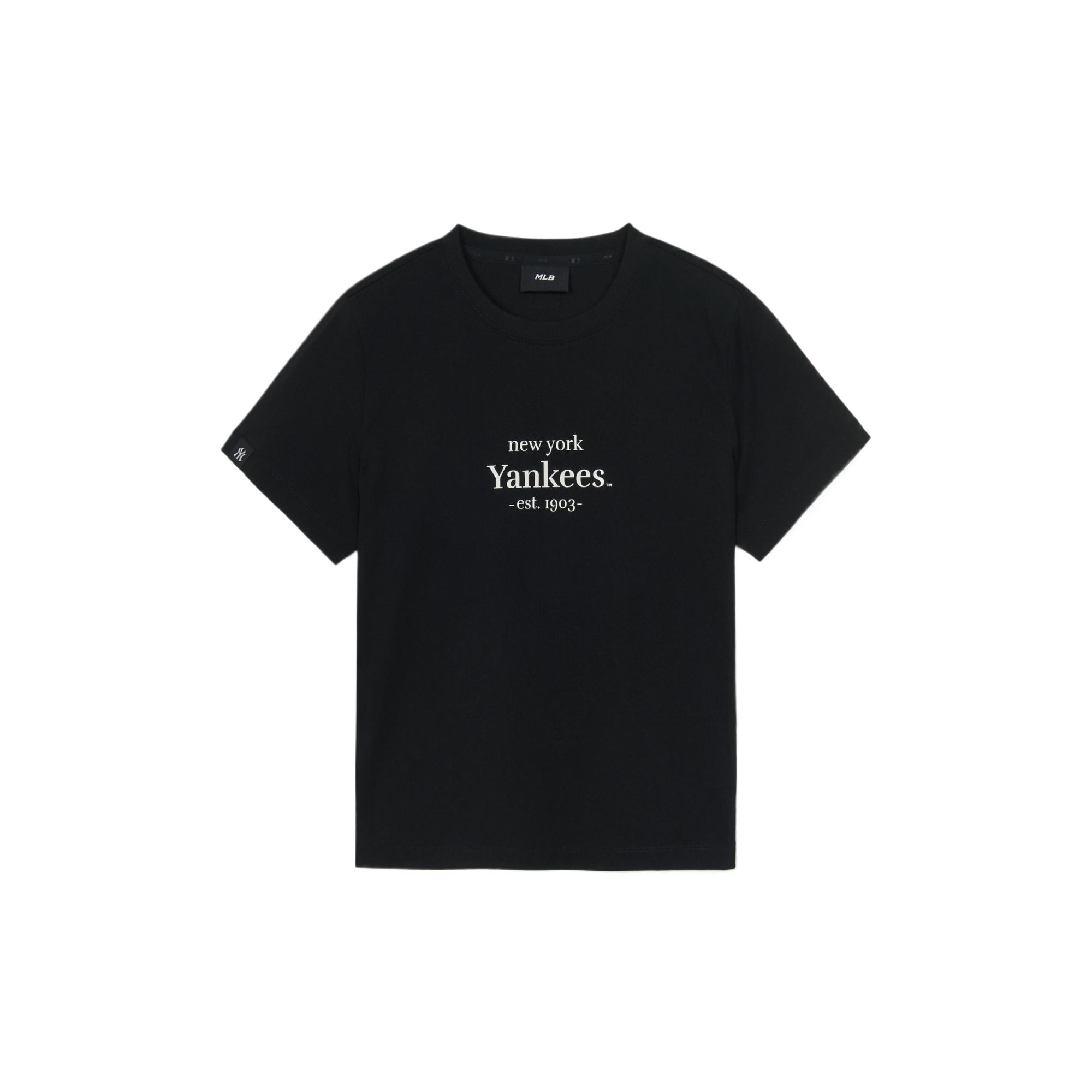 

New MLB New York Yankees T Shirt Women s Black 3FTSV0253-50BKS S