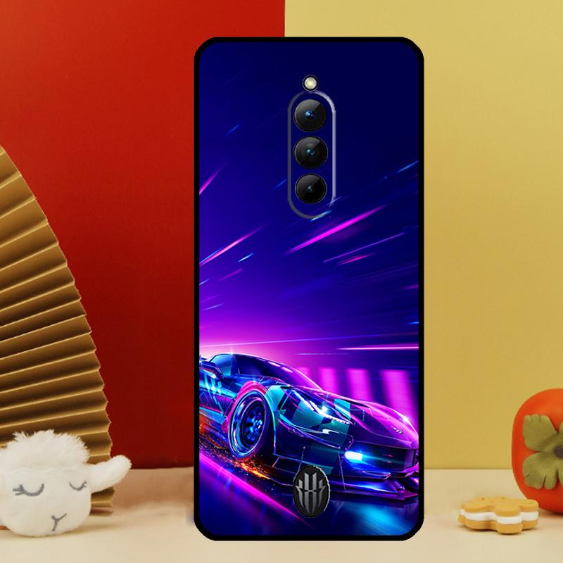 Boy Racer Car Case For Nubia Red Magic 10 9 8 Pro Plus 6 7 6S 7S Pro 5G 6R RedMagic 8S 9S Pro Plus Cover