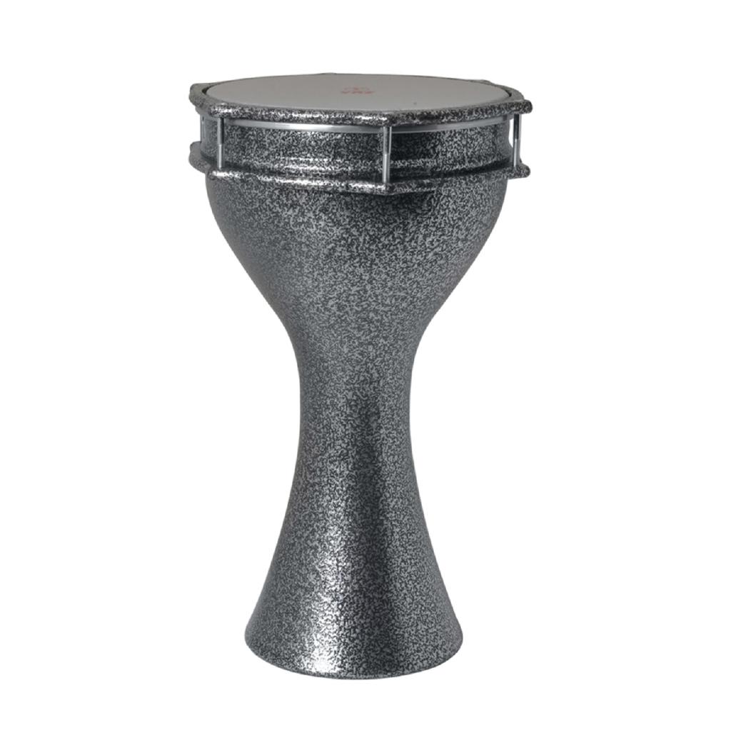 850dg Aluminum Darbuka Forged Silver 23.50