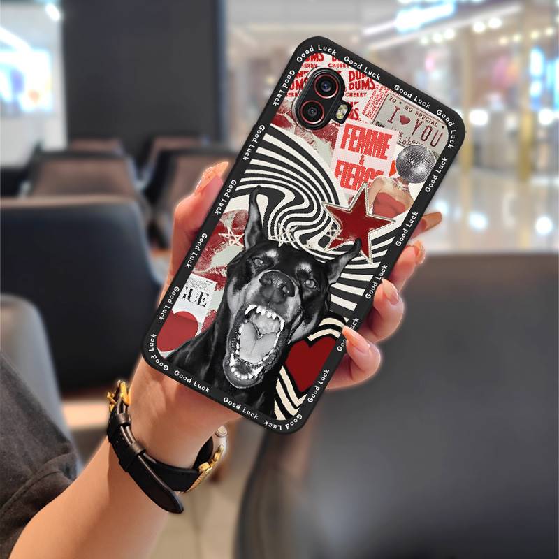 Durable Waterproof Phone Case For Samsung Galaxy Xcover6 Pro/SM-G736U/B Anti-knock Protective Back Cover Cute Graffiti