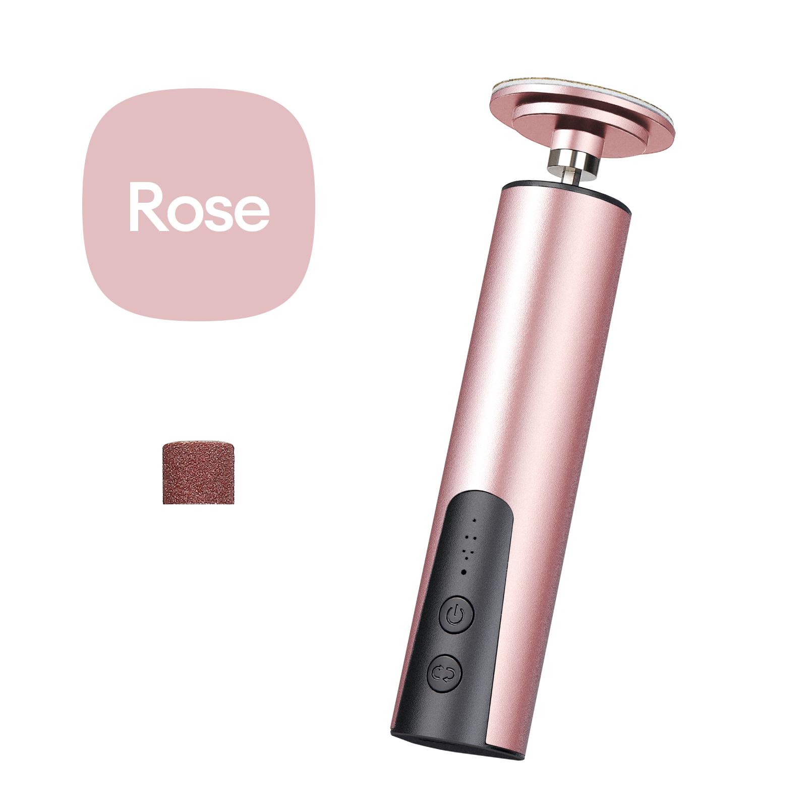 

USB Electric Dead Skin Pedicure Automatic Foot Grinder Foot Callus Remover Foot Care File Heels 6 Gear Speed Electric Foot Grind ярко-розовый