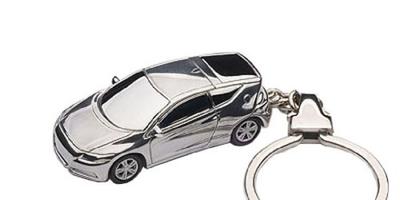 AUTOart Scale Honda Keychain Finished Product 1/87 CR-Z (Aluminum)