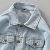 Korean Version Short Denim Jacket Men Youth Fashion Streetwear Vintage Style Button Light Jean Coat Spring Fall Casual Cargo Men Clothing