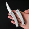D2 Steel Folding Pocket Knife High Hardness EDC Tool for Camping Hiking Household Box Cutter Express Unpacking