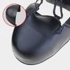 1 Paio Puntali in Acciaio Protezioni Copriscarpe di Sicurezza Copriscarpe in Pelle Unisex per Lavoratori Temporanei e Visitatori di Fabbrica