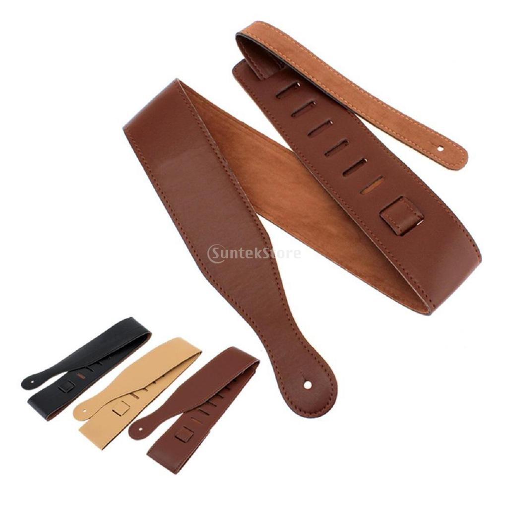 Guitar Strap Retro Bass Strap Accessory Adjustable Length Electric Guitar Acoustic Guitar