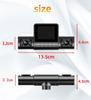 M80 Pro 4-Channel Dash Cam with Four Lenses, 1080P HD, Infrared Night Vision, and Parking Monitor