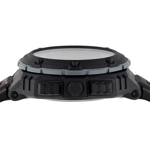 TIMEX UFC Fight Week Digital Quartz Watch, 200m Water Resistant, Acrylic, 50mm, TW2V85100, Men's, Black