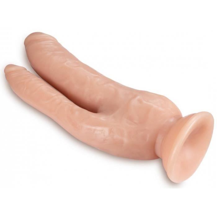 DOUBLE GODE Double gode Dp Cock Dr Skin 18 x 6cm Dr. Skin