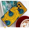 African Wax Fabric Case For Samsung Galaxy M15 M21 M31 M55 M56 M36 M16 M06 M13 M33 M53 M12 M32 M52 M14 M34 M54