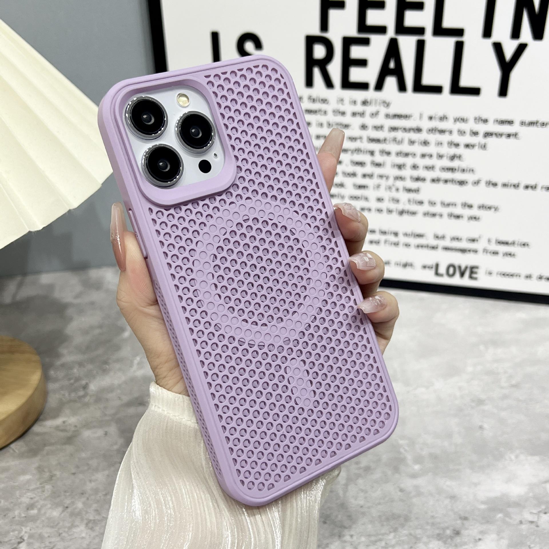 

Сотовое отверстие для отвода тепла Магнитное притяжение, Подходит для чехла для телефона iPhone16proMax, Apple 15 Полное покрытие Защита от падений 14 Защитный чехол iPhone16proMax