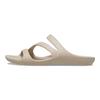 Crocs Kadee II Moda Rahat Sürtünmeyi Önleyici Kaydırmalı Sandaletler Kadın Sandaletleri Bej 206756-2V3