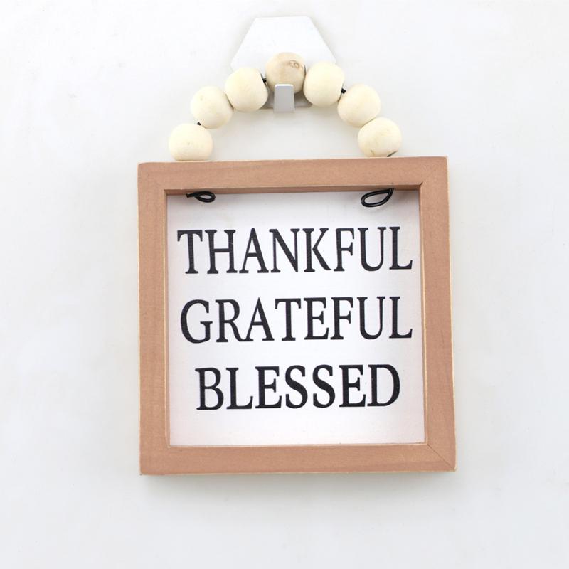 Quadratisches Holz-Hängeschild Holztafel Wandkunst Für Küche Schlafzimmer Wohnzimmer Arbeitszimmer Dekorationen