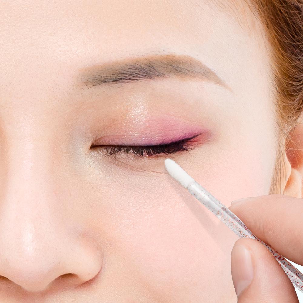 Disposable Crystal Rod Lip Gloss Brush - 7 Colors, Portable Beauty Tool for Lipstick Application.