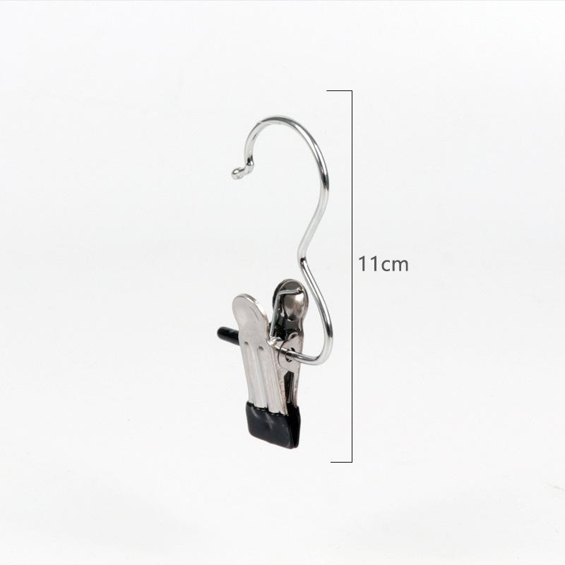 Solid Wood Acrylic Clip Hanger for Clothing Stores – Perfect for Children's Wear, Women's Wear, Pants, Scarves, Hats, and Socks.