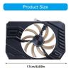 Graphics Card 85mm 4Pin Coolers Fan Replacement Accessories Graphics Card Cooling Fan for GTX1660 2060 StormX Computer