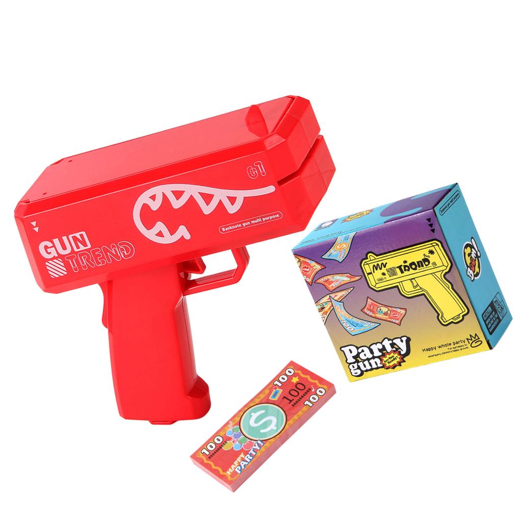 Distinctive Party Cash Flinger Accessory Handy Handheld Money Dispensing Toy Fun Money Dispenser for Games and Parties