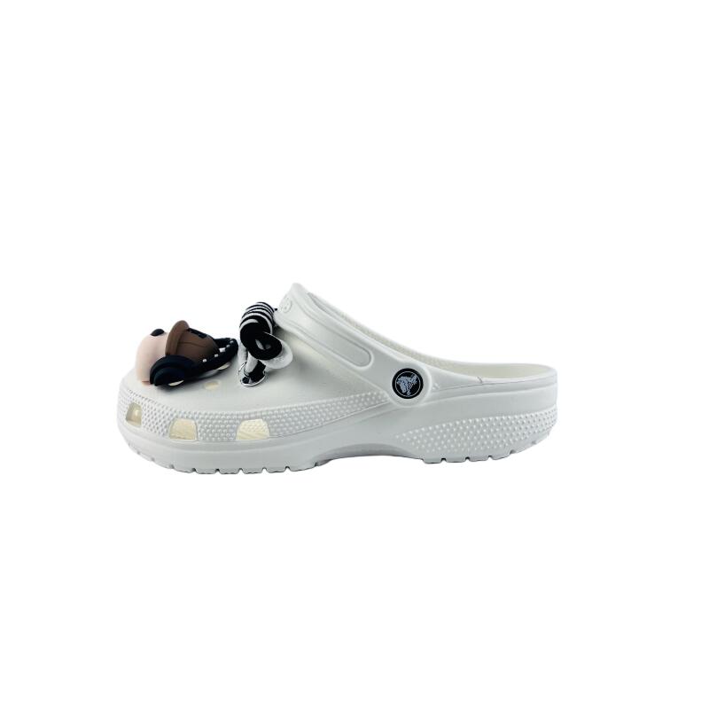 

Crocs Classic clog EVA Модные и Универсальные Удобные Повседневные Классические Пляжные Туфли с Отверстиями Унисекс Белые 41-42 белый
