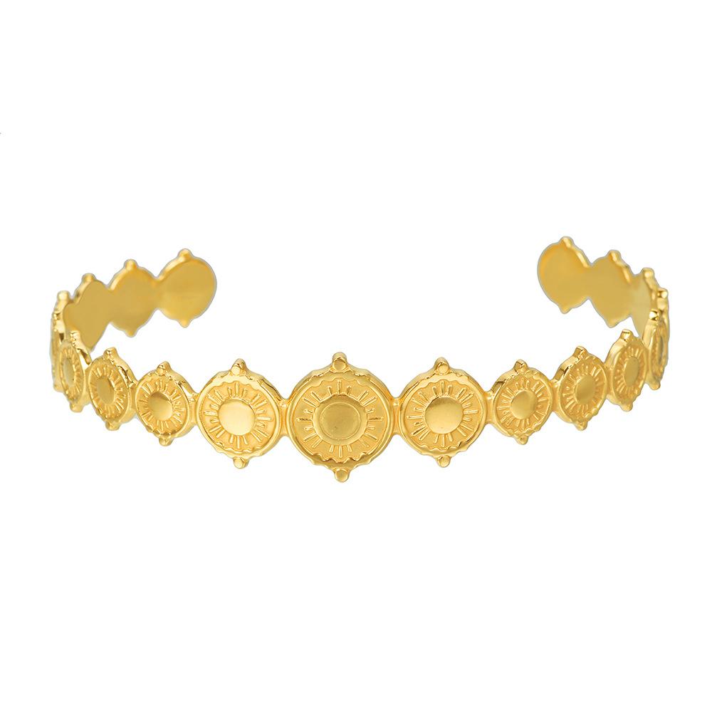 

JYL TS Bracelet Open Hollow Bangle-Invites New Luck & Releases Stagnant Energy ZJ9324 цвет старого дерева