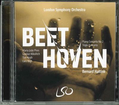 CD BEETHOVEN, MARIA-JAO PIRES, GORDAN  - Piano Concerto No. 2 / Triple Conce LSO0745 Europe Classical Used