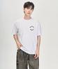 BEN DAVIS Old English Embroidered T-Shirt White