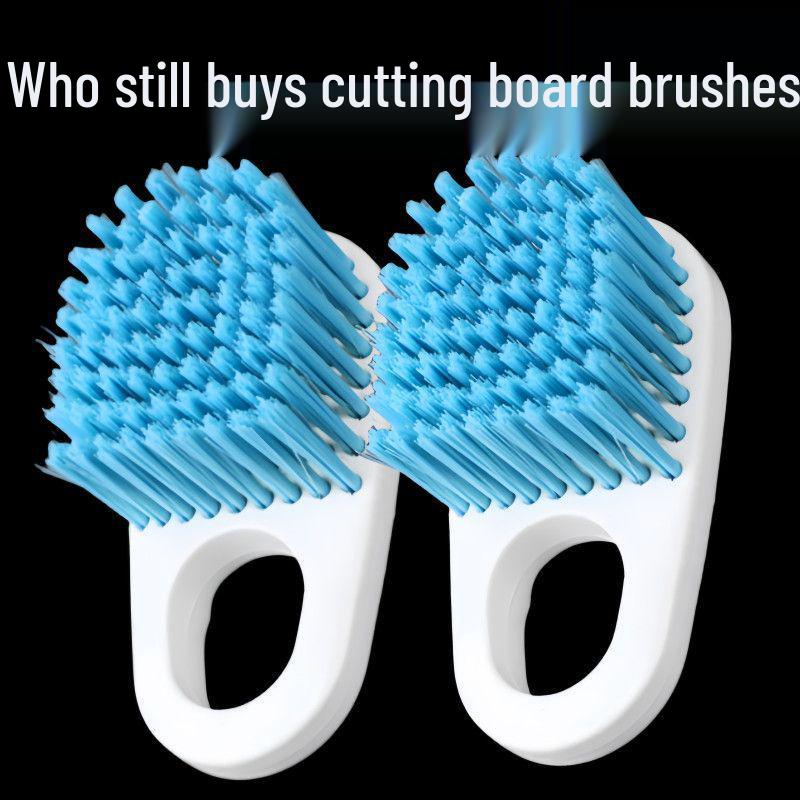 Multifunctional Long-Handled Pot Brush - Gentle on Pots, Keeps Hands Clean