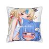 Decorative Pillow Covers Sameko Saba X Gawr Gura Merchandise Home  Throw Pillow Case Cover Zipper Multi-Size