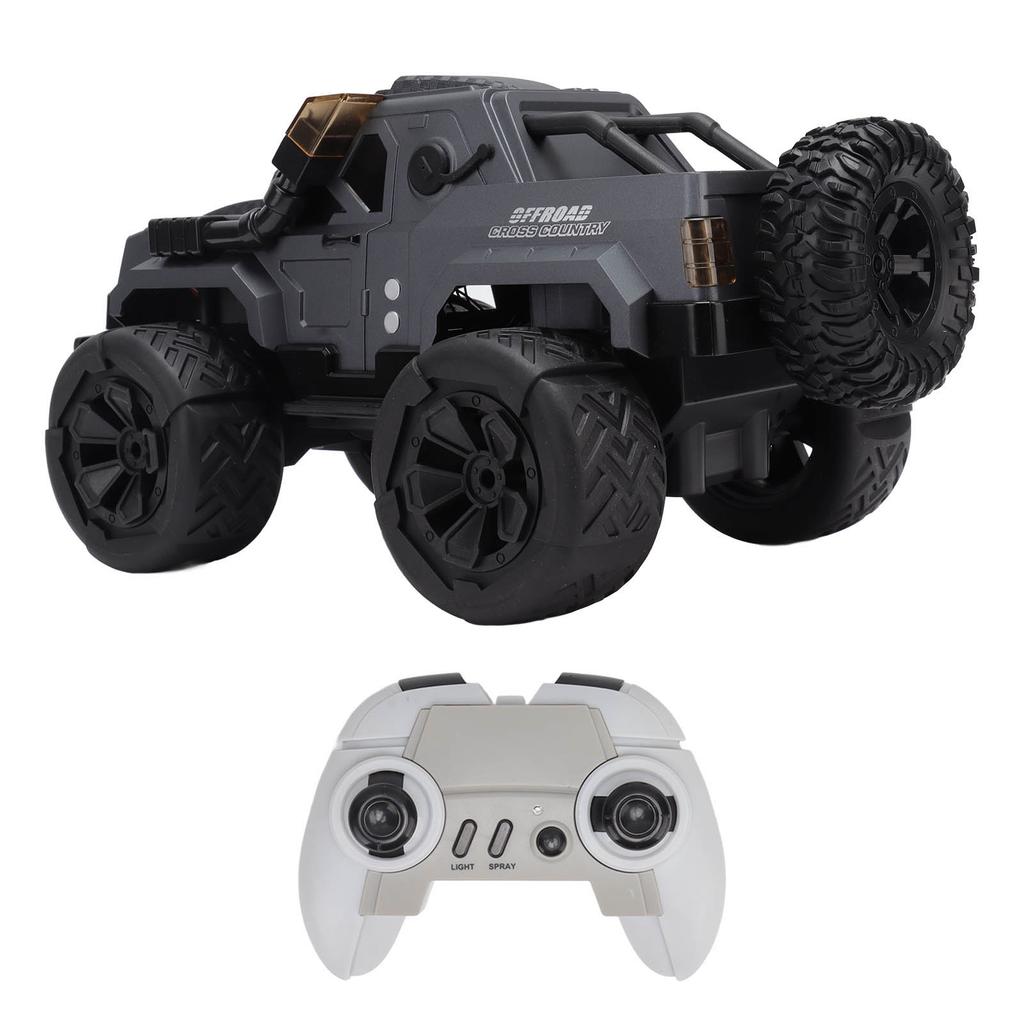 116 RC Car 2.4GHz Remote Control Climbing Car With Spray and Light Off Road Trucks Toys For Kids