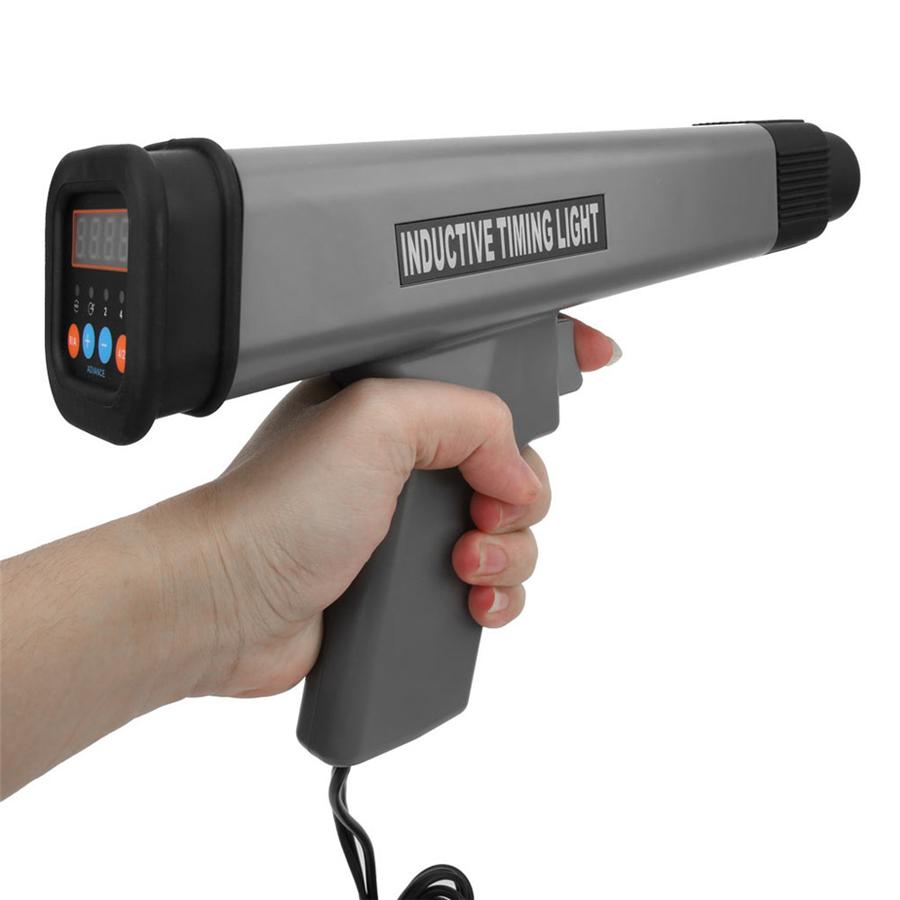 Car Digital Inductive Timing Light Automotive Engine Ignition Tester Tool
