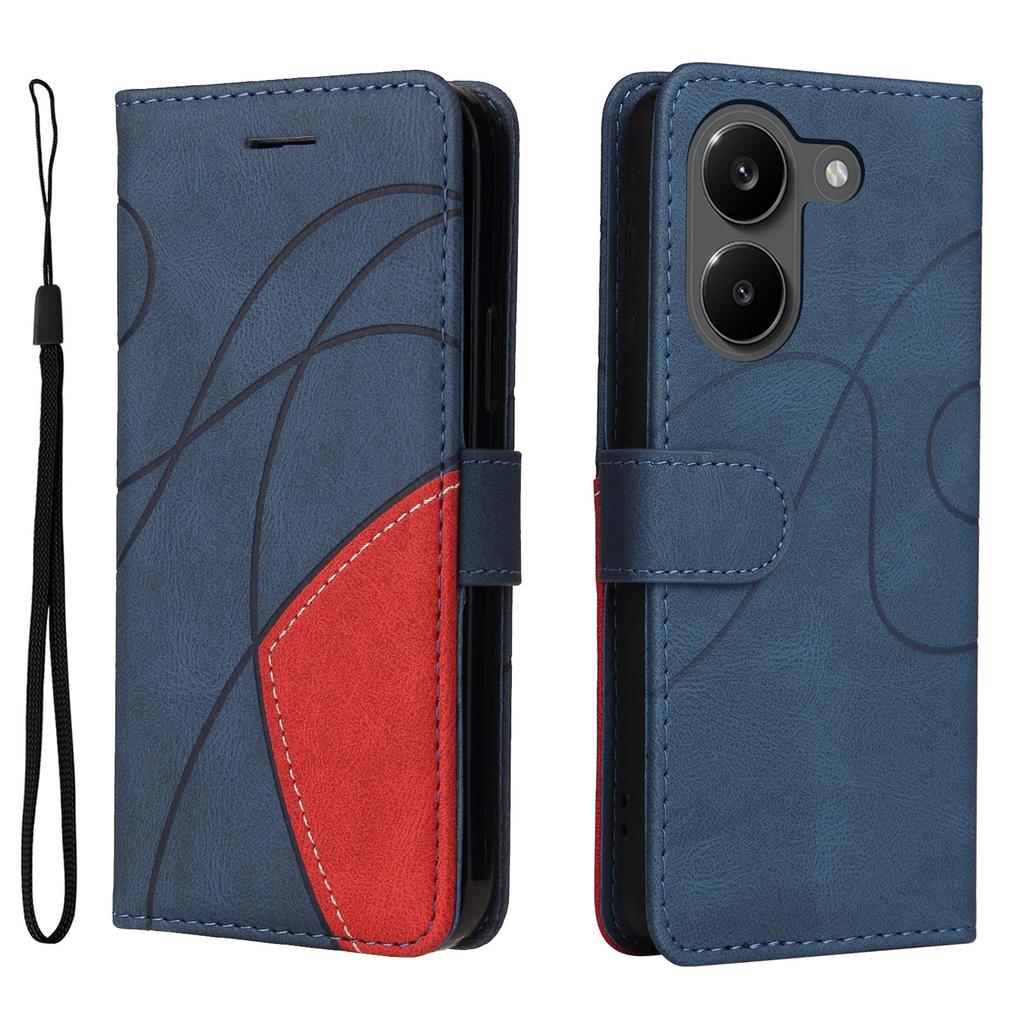 20mm Dual Color Watch Strap for Samsung Galaxy Watch7 44mm/40mm Adjustable Silicone Band