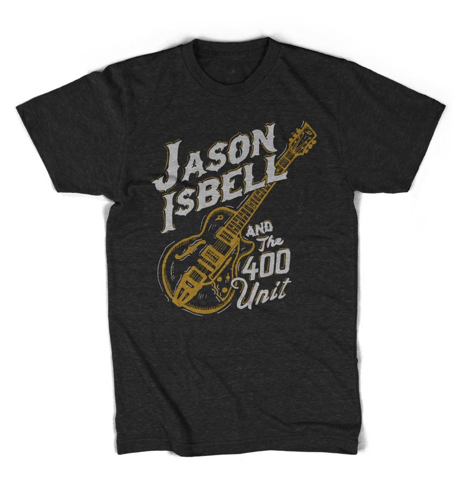 Vintage Jason Isbell And The 400 Unit TShirt Black Color S234XL SA445