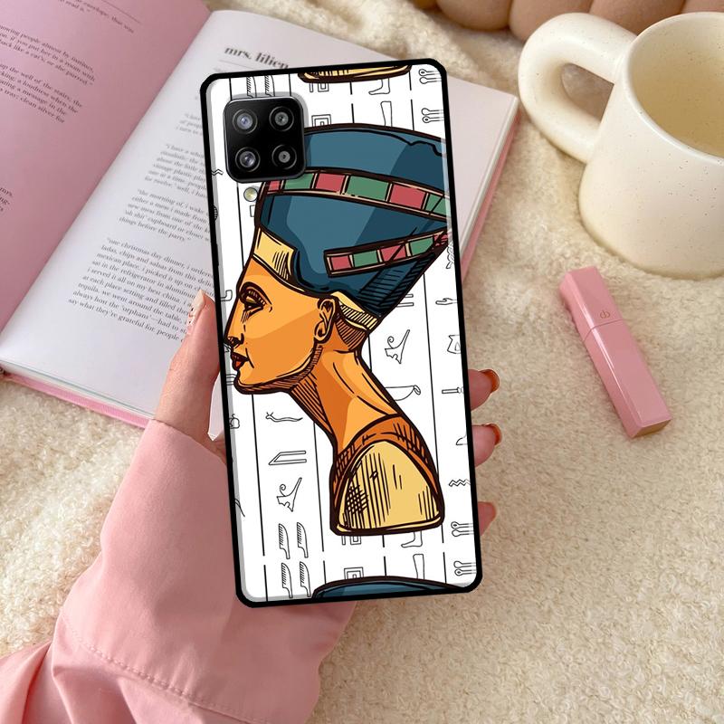 Egypt Nefertiti Ankh For Samsung Galaxy A56 A54 A34 A14 A06 A16 A26 A36 A12 A32 A52 A13 A33 A53 A15 A35 A55 Case