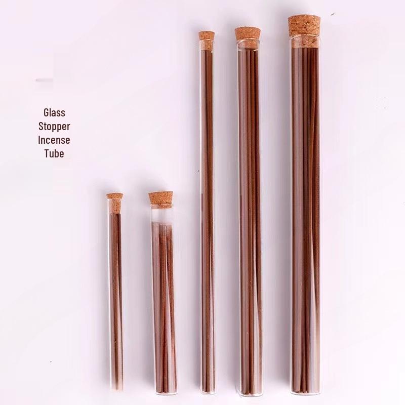 Trial Pack: Plastic Incense Holder for Sandalwood Stick Storage in Glass Tube