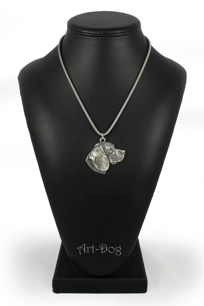 Beagle - Hundehalskette, einzigartiger Schmuck für den Hunde-Fan, einzigartiger Schlangenanhänger von der Marke Art-Dog